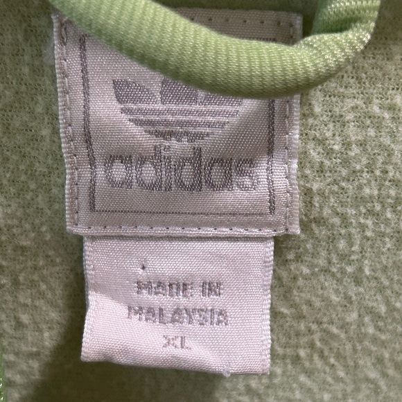 Lime Green Adidas Track Jacket-XL - Picture 3 of 11